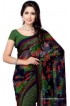 Fabdeal Floral Print Fashion Georgette Sari